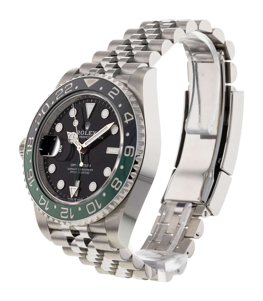 新到着 II Master GMT Rolex Sprite Strap Bracelet & Dial Black - ヴァイスシュヴァルツ